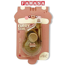 Xóa Kéo Furry Club - 5mm x 12m - Elfen - Chuột Hamster