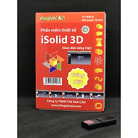 Hình ảnh Phần mềm thiết kế iSolid 3D phiên bản tiêu chuẩn – Giao diện tiếng Việt (USB/2020)