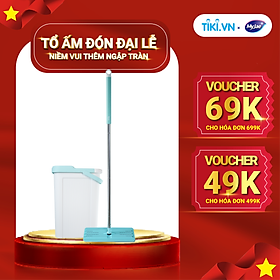 Mua Bộ Lau Nhà MyJae Đài Loan Sợi Fiber Xoay 360 Độ Thông Minh 125cm