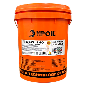 Dầu cầu hộp số NP TELO 140 - API GL4/GL5 - Xô/Can 18L - Hàng Chính Hãng