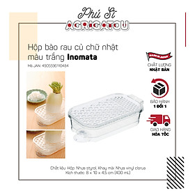 Hộp bào rau củ hình chữ nhật Inomata