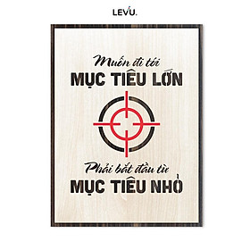 Tranh khẩu hiệu LEVU LV011 