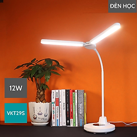 Hình ảnh Đèn Học Chống Cận Để Bàn Thiết Kế Thông Minh  VKT29S - BH 12 tháng