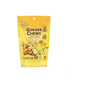 Prince of Peace Ginger Lemon Chews, 4.4oz (Pack of 2)