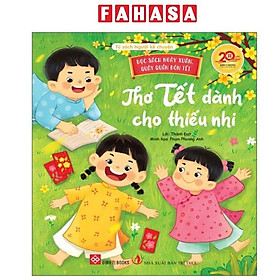 Sách - Đọc Sách Ngày Xuân, Quây Quần Đón Tết - Thơ Tết Dành Cho Thiếu Nhi - Bìa Cứng