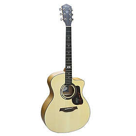 Mua Đàn Guitar Acoustic GT-1GC Mầu Vàng Gỗ Tự Nhiên