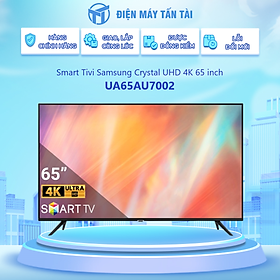 Smart Tivi Samsung 4K 65 inch UA65AU7002