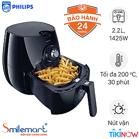 Nồi Chiên Không Dầu Philips HD9220/20 - Hàng nhập khẩu