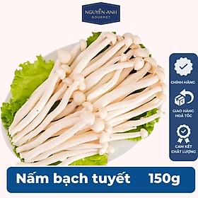 Nấm bạch tuyết tươi 150g nông trại Nấm Xanh Chỉ giao HCM