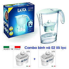 Mua Combo Bình lọc nước LAICA J11A Trắng và 02 Lõi lọc nước (MADE IN ITALY)