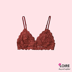 Áo lót Bralette ren LOIRE BRR03 đệm liền +  không gọng  + chất liệu ren cao cấp