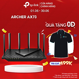Bộ Phát Wifi 6 TP-Link Archer AX73 Gigabit Băng Tần Kép AX5400 - Hàng Chính Hãng