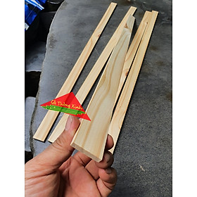 Mua Thanh gỗ thông dày 1cm rộng 3cm dài 1m dùng làm nẹp chỉ  làm thùng gỗ decord  đóng chuồng thú cưng  DIY