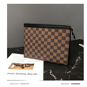 ví nam ví nam clutch cầm tay cao cấp - Màu Nâu