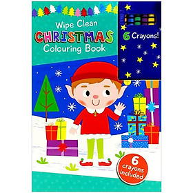Wipe Clean Colouring Books - Elves