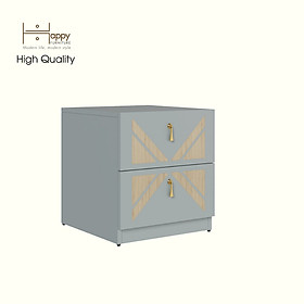 Mua  Happy Home Furniture  CHARIS  Táp đầu giường 2 ngăn kéo  42cm x 45cm x 46cm ( DxRxC)  THK_116
