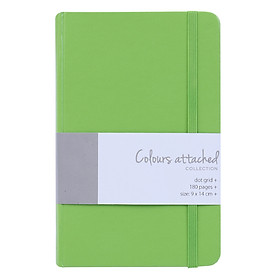 Sổ Tay Colour Attached Dot Grid Size S