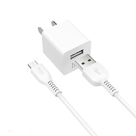 Mua Bộ Củ Sạc Điện Thoại Hoco UH102 Micro + Tặng Kèm 01 Ghế Đỡ Điện Thoại Đa Năng T2- Hàng Chính Hãng