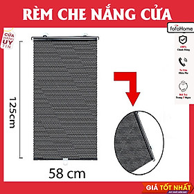 Mua Rèm Cuộn Che Nắng Cách Nhiệt Tự Động Thu Gọn Kèm Móc Hút Dùng Cho Cửa Sổ  Cửa Kính Ôtô Kích Thước 125x58cm - Giao Màu Ngẫu Nhiên