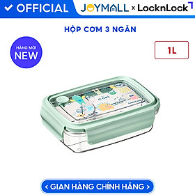 Mua Hộp Cơm 3 Ngăn LocknLock 750ml LCB501 Và 1L LCB502  Hàng Chính Hãng  Thân Nhựa PCTG - JoyMall