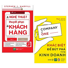 Combo Sách Kinh Tế:  Nghệ Thuật Thuyết Phục Khách Hàng + Khác Biệt Để Bứt Phá Trong Kinh Doanh - ( Xây Dựng Kĩ Năng Cho Nhà Kinh Doanh / Tặng Kèm Postcard Greenlife)