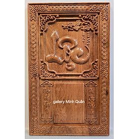 Mua Đốc lịch gỗ hương liền khối  Chữ Lộc  TG133