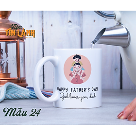 Ly Sứ Thiết Kế Father's Day - Quà Tặng Dành Riêng Cho Người Cha Kính Yêu