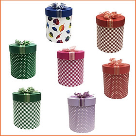 Hộp quà Tròn (cao) Phượng Hoàng T006 - 13 x 15 cm - Giao mẫu ngẫu nhiên
