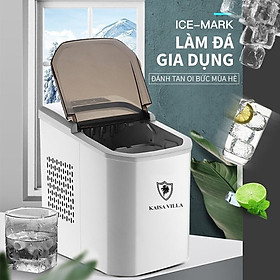 Mua Máy Làm Đá Viên Tự Động Kaisa Villa Model JD-8076  Máy Làm Đá Nhanh Trong 10 phút  Công Suất 105W 15kg/ngày - Hàng chính hãng