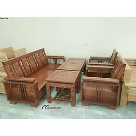 Mua Bộ bàn ghế gỗ pơmu tự nhiên