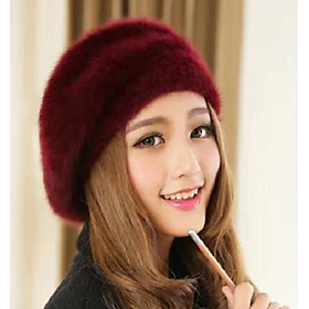 NÓN MŨ LEN BERE LÔNG THỎ CLASS THỜI TRANG HÀN QUỐC DN19111710