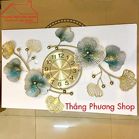 Hình ảnh Đồng Hồ Treo Tường Trang Trí Hoa Đông Sương TP-079 ( Hàng Loại 1)