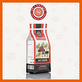 - Cà Phê Nguyên Chất GU CHUẨN Hương Vị Hài Hòa, Tinh Tế, Loại Cà Phê Rang Xay Pha Máy, Rang Theo Công Nghệ Hot Air Chất Lượng Ổn Định, Đồng Đều- Túi 500Gam