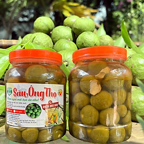 Sấu Ngâm Đường Hộp 2kg - Giải Khát Mùa Hè