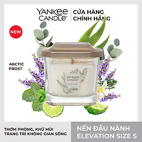 Nến ly vuông Elevation Yankee Candle size S - Arctic Frost (96g)