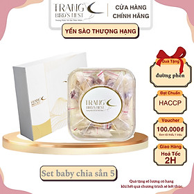 Yến Baby Chia Sẵn Mix Táo Đỏ - Đường Phèn - Long Nhãn