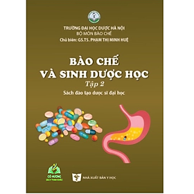 Sách - Bào chế và sinh dược học tập 2 2023 (Y)