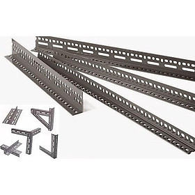 Mua Thanh Sắt V Lỗ 4x6 dài 30cm 40cm 50cm 60cm 70cm 80cm 100cm  thanh sắt làm kệ