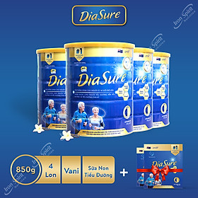 Sữa Non Diasure 850Gbổ sung thêm Nano Canxi, Omega3