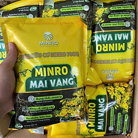 Mua Phân bón hữu cơ Minro Mai Vàng 1kg chuyên cho cây Mai bung chồi  mượt lá  khỏe rễ  nhiều hoa