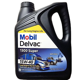 Nhớt Xe Ô Tô Máy Dầu Mobil Delvac 1300 Super (3.78L)
