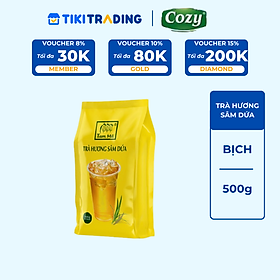 Trà Tam Mã Cozy Hương Sâm Dứa Tiện Lợi Pha Chế, Hỗ Trợ Thanh Nhiệt Gói 500G