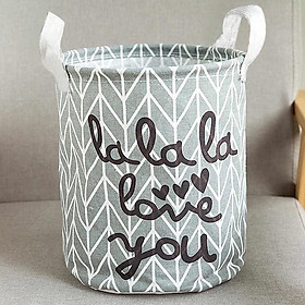 Mua Giỏ Vải Đựng Đồ  Sọt Vải Gấp Gọn Đựng Quần Áo Đồ Chơi Phong Cách Bắc Âu Vintage