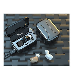 Tai Nghe Bluetooth VINETTEAM 5.0 Mini Y01 TWS Dung Lượng Pin Khủng 2000 mAh Sạc Luôn Cho Thiết Bị Di Động, Công Nghệ Lọc Tiếng Ồn 6D - Hàng Nhập Khẩu (màu ngẫu nhiên)
