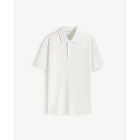 Áo Polo Nam Cotton Tay Ngắn Dệt Lưới Form Fitted - ROUTINE 10F25POL018