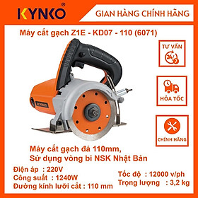 Máy cắt gạch cầm tay chính hãng Kynko Z1E-KD07-110 #6071 giá tốt