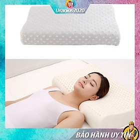Mua Gối cao su non chống ngáy  Gối Cao Su Non Người Lớn chống đau mỏi vai gáy  đem đến một giấc ngủ dịu êm - SALE LỚN