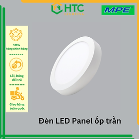 Đèn Ốp Nổi, Đèn LED Panel ốp trần 18W tròn/vuông - Thương hiệu MPE - 18W Tròn