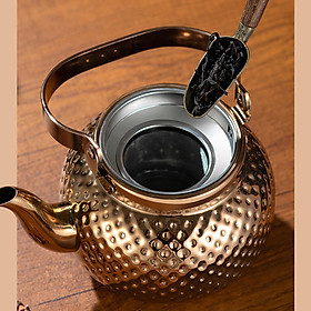 Stovetop Tea Kettle Stainless Steel Teapot with Infuser for picnic Gift