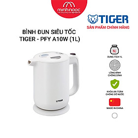 HÀNG CHÍNH HÃNG: Bình đun siêu tốc Tiger dung tích 1.0l, công suất 1300w. Nhiều lựa chọn